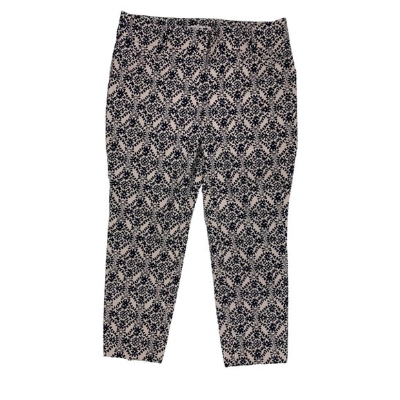 LOFT Pants - Ann Taylor Loft The Riviera Pant Marisa Geometric